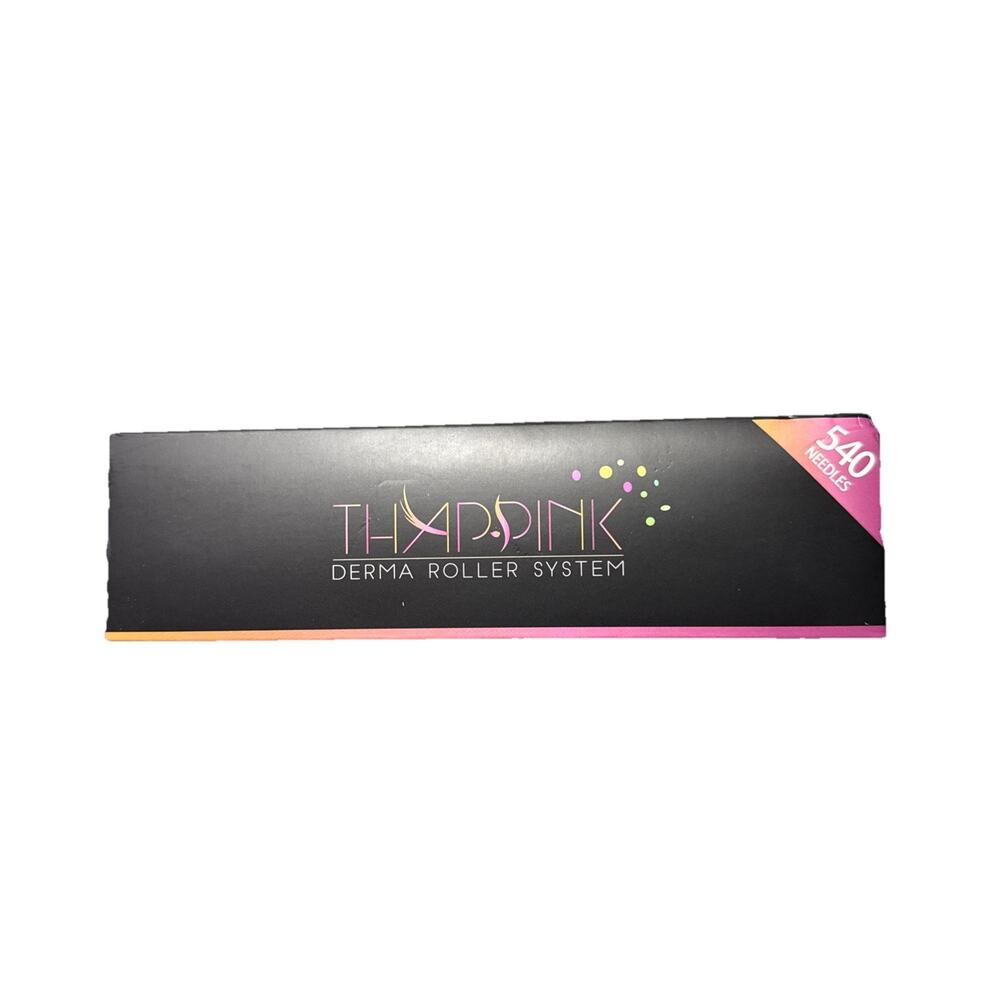 Thappink Titanium Derma Roller – Micro Needle Skin Tool for Men & Women